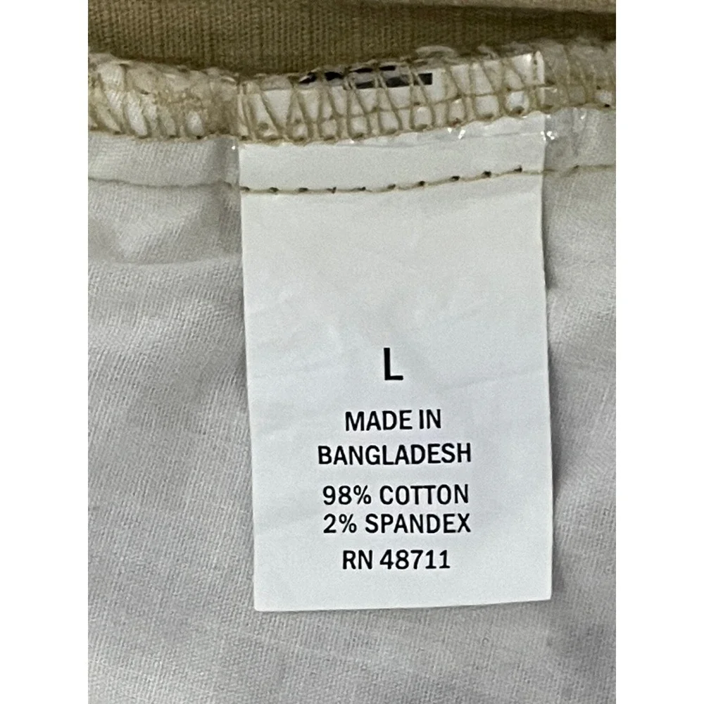 Edgar + Ash Cargo Shorts Ripstop Men's Large Work Flex Beige Outdoors
